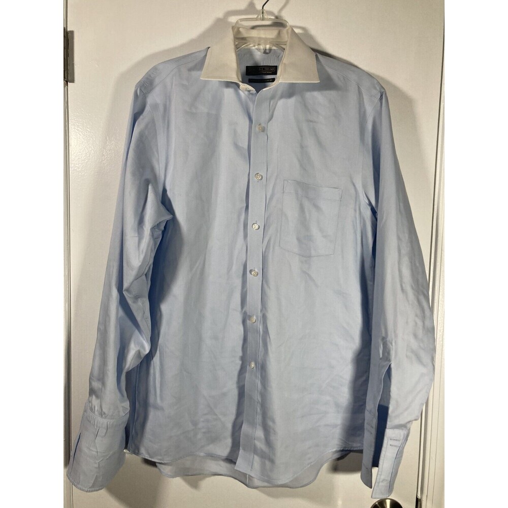Donald J. Trump Signature Collection Classic Shirt (Men’s Size 15 34/35) • EUC